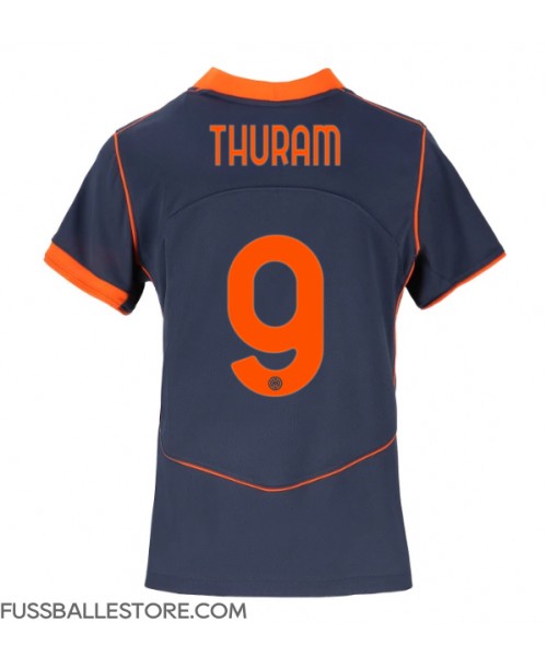 Günstige Inter Milan Marcus Thuram #9 3rd trikot Damen 2025-26 Kurzarm Günstige Inter Milan Marcus Thuram #9 3rd trikot Damen 2025-26 Kurzarm